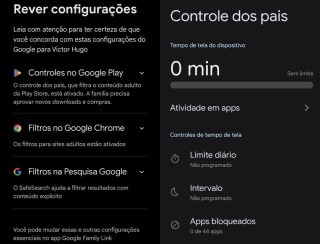 Celulares permitem controlar tempo e atividade de crianças na internet; veja como ativar proteção